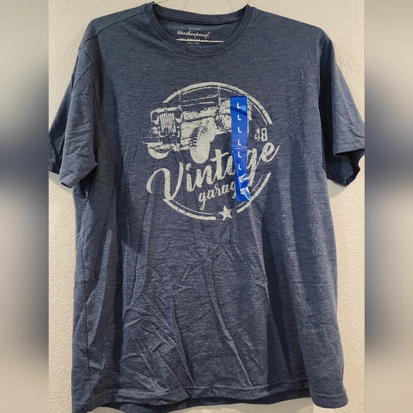 Weatherproof Other - Vintage Garage Blue T-Shirt